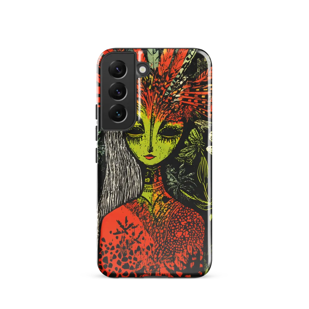 Mystical Flora: A Surreal Portrait