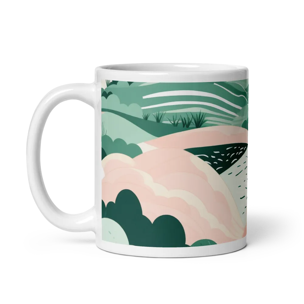 Whispers of Serenity | Mug with White inside | 11 oz