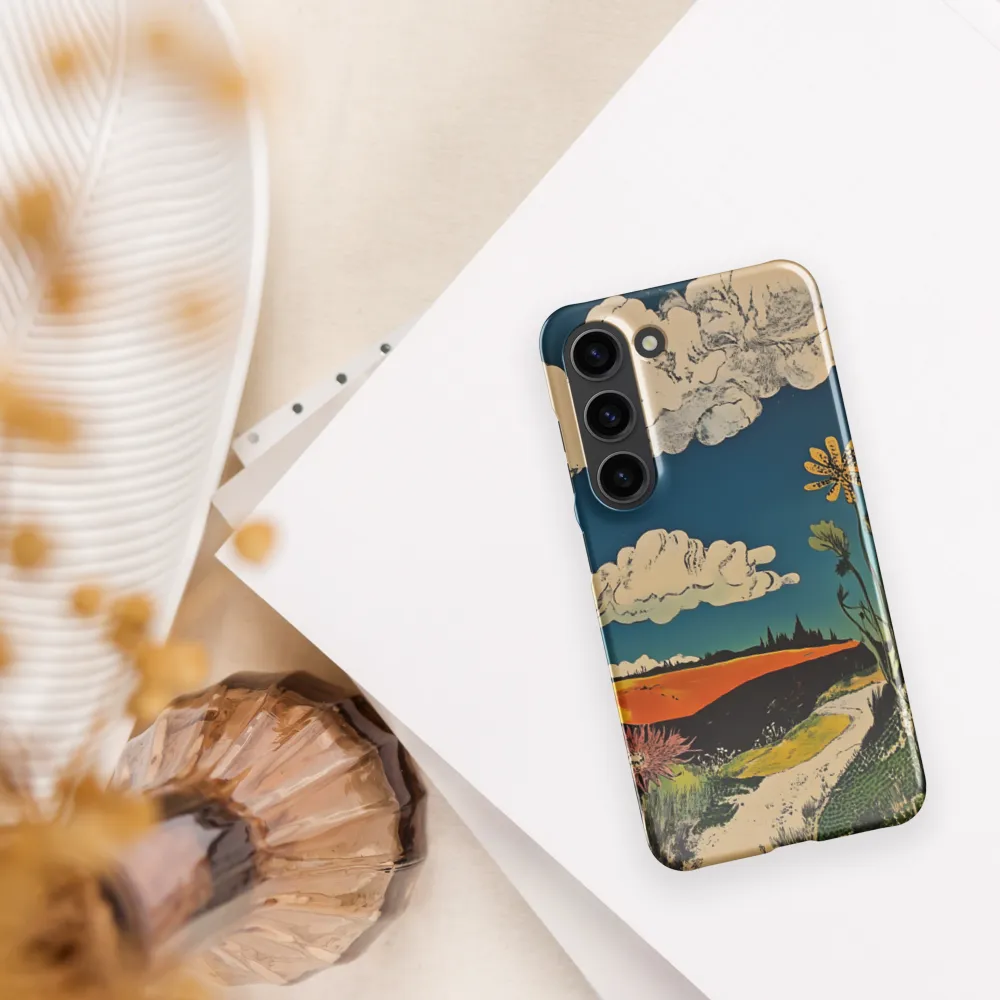Surreal Blooming Landscape