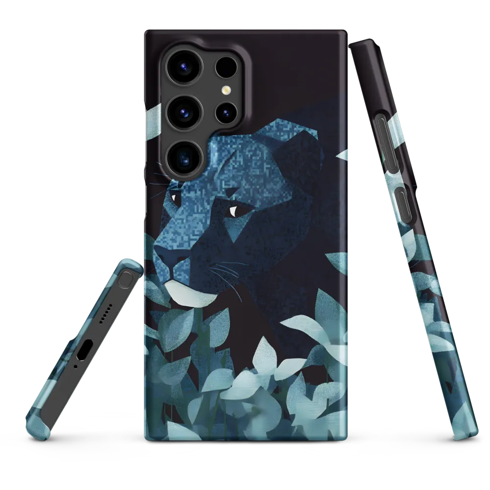 Lurking Blue: The Panther's Gaze