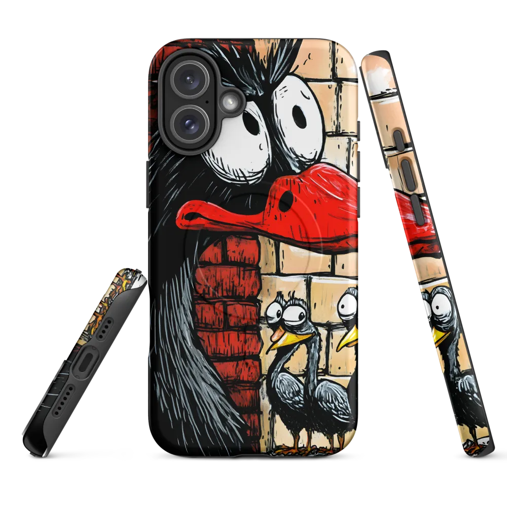 Whimsical Encounter | Phone Case |  16 Plus | MagSafe® Tough Case | Matte