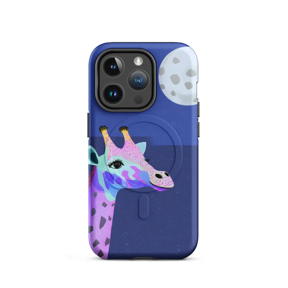 Whimsical Giraffe Under the Stars