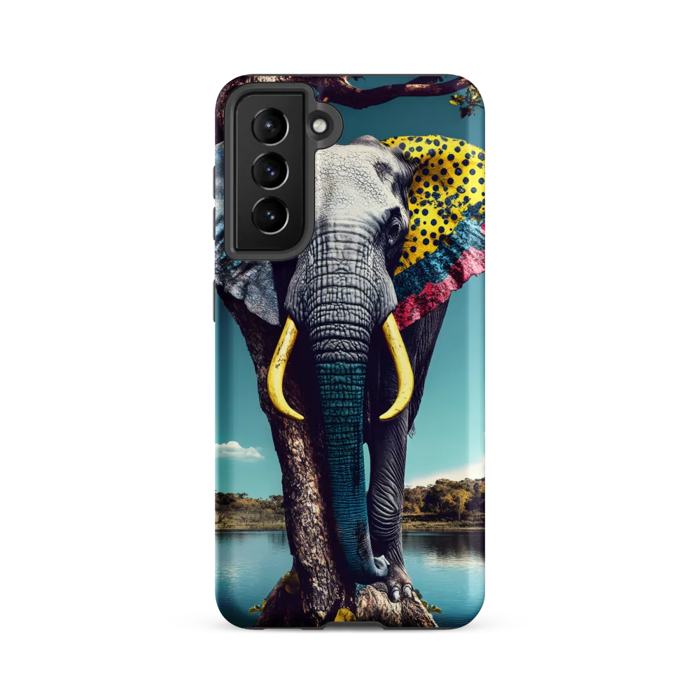 Playful Elegance: The Surreal Elephant