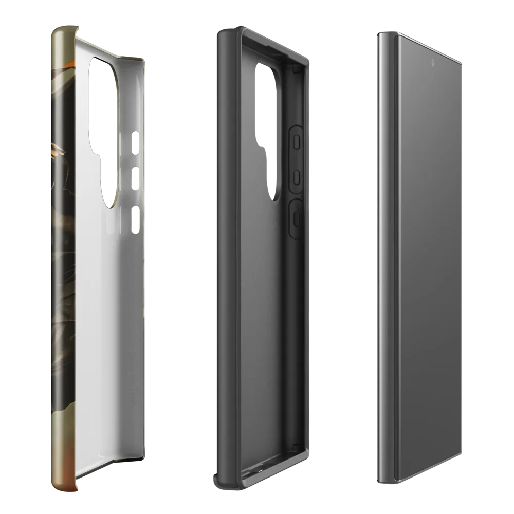 Ethereal Explorer: The Enigmatic Astronaut | Phone Case |  S23 Ultra | Tough Case | Glossy