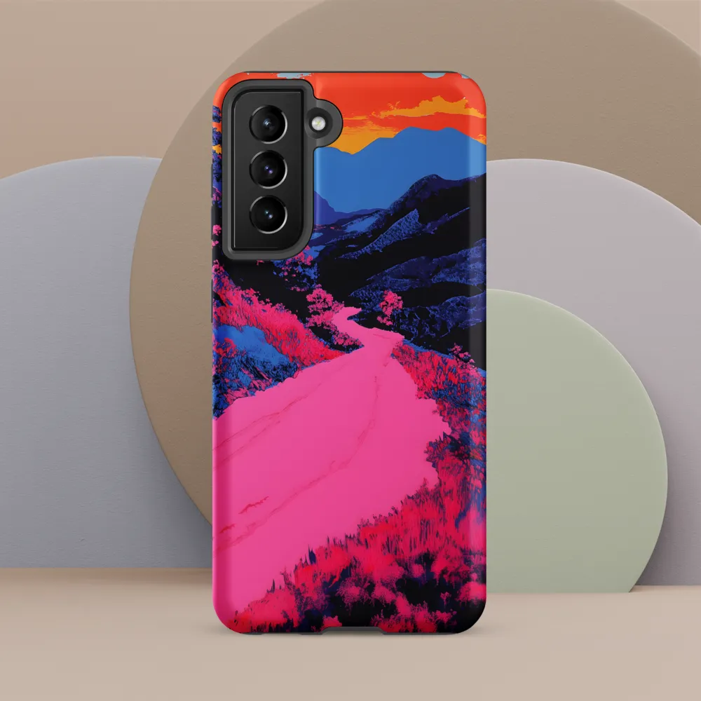 Ethereal Landscape in Vivid Hues