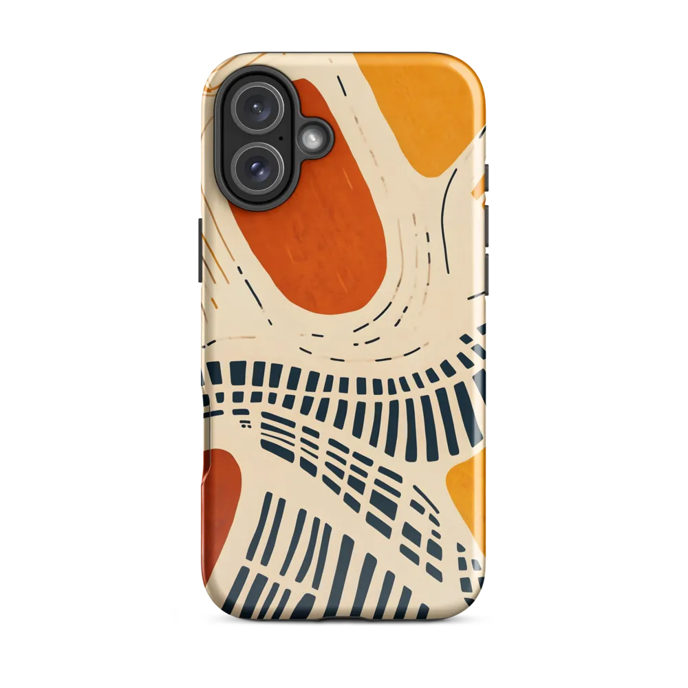 Urban Patterns in Harmony | Phone Case |  16 Plus | Tough Case | Glossy