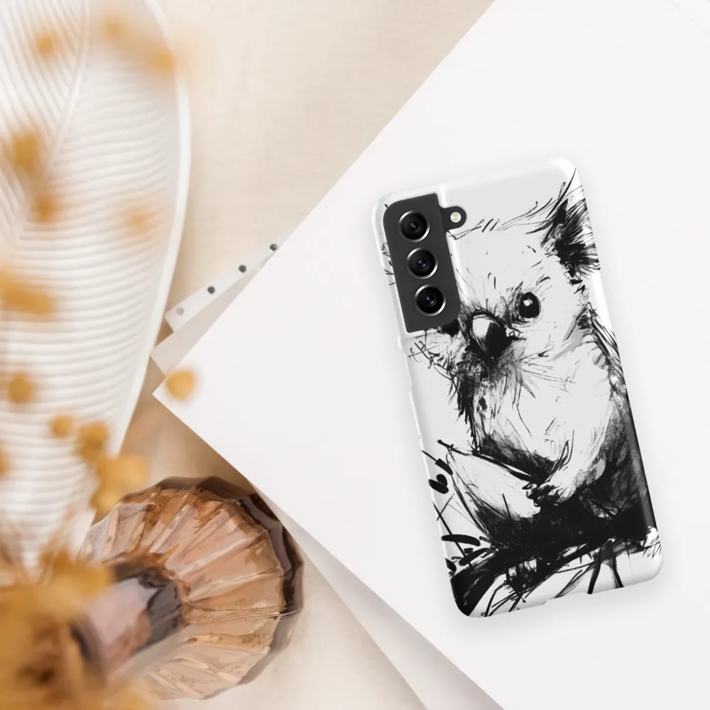 Whimsical Koala in Ink