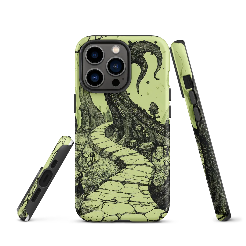 Twisted Pathway to the Surreal | Phone Case |  13 Pro | Tough Case | Matte