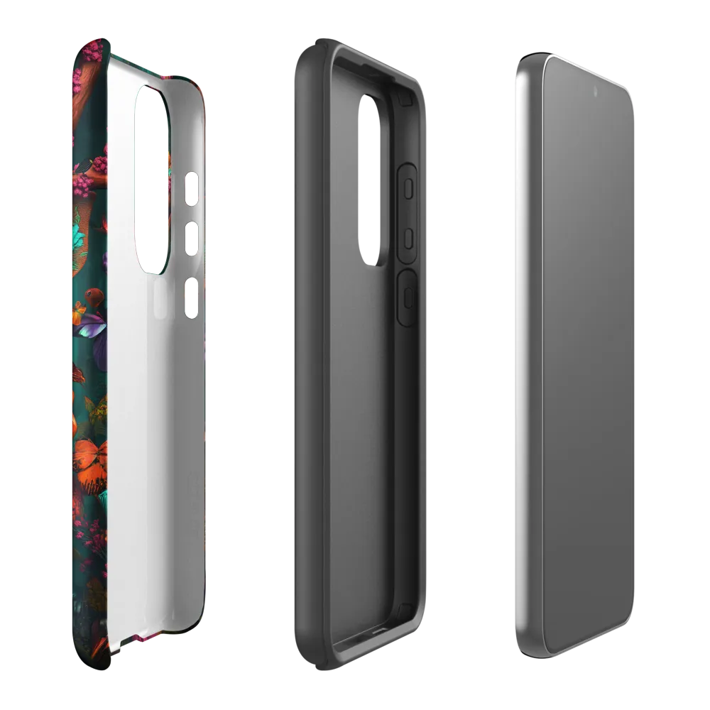 Whimsical Blossoms of the Enchanted Forest | Phone Case |  S23 Plus | Tough Case | Matte