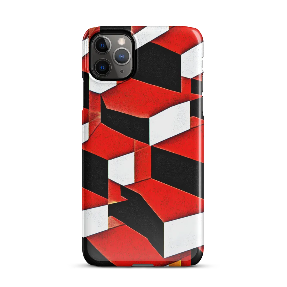 Dynamic Geometric Interplay | Phone Case |  11 Pro Max | Snap Case | Glossy