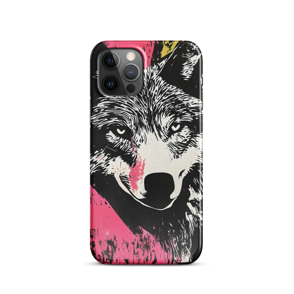 Intense Gaze of the Wolf