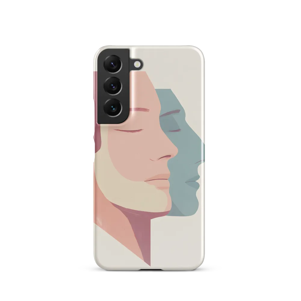 Dual Facets of Serenity | Phone Case |  S22 | Snap Case | Glossy