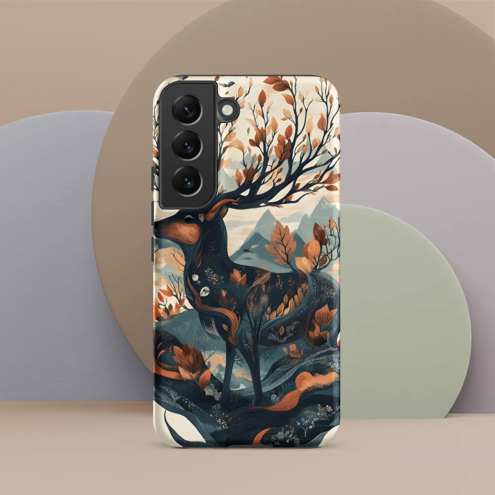 Harmony of Nature: The Majestic Deer | Phone Case |  S22 | Tough Case | Matte