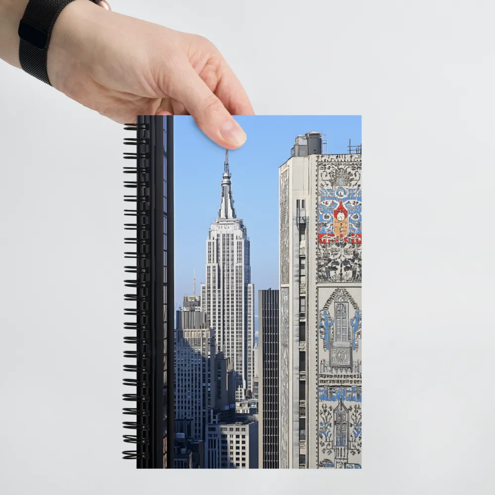 Urban Elegance: New York's Iconic Skyline | Spiral Notebook