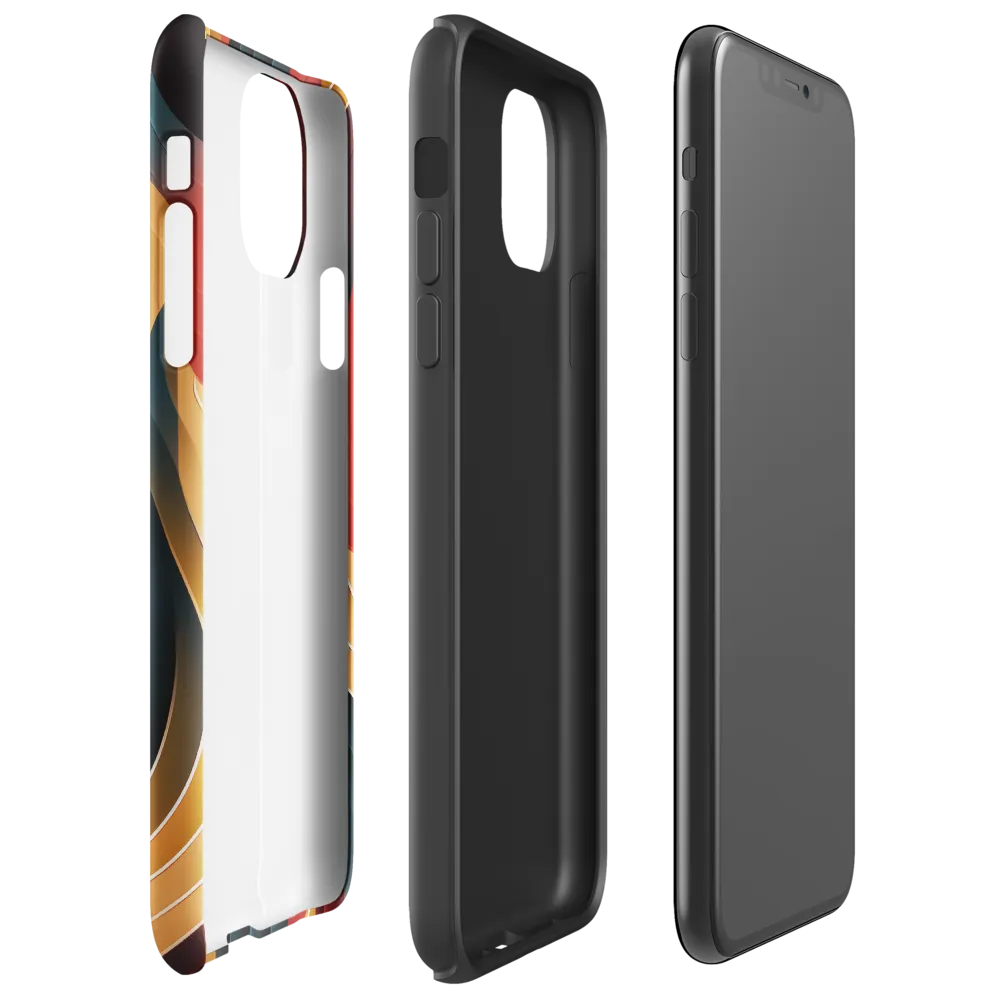 Dynamic Waves of Color | Phone Case |  11 Pro Max | Tough Case | Glossy