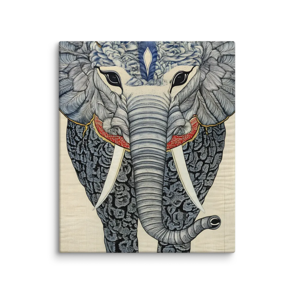 Majesty of the Elephant | Canvas | 20″×24″
