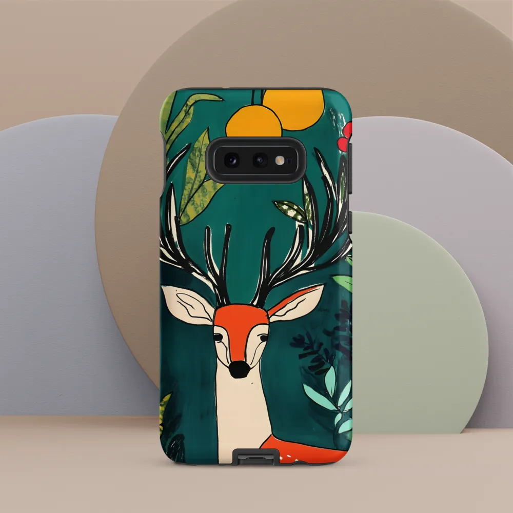 Nature's Embrace: The Majestic Deer | Phone Case |  S10e | Tough Case | Matte