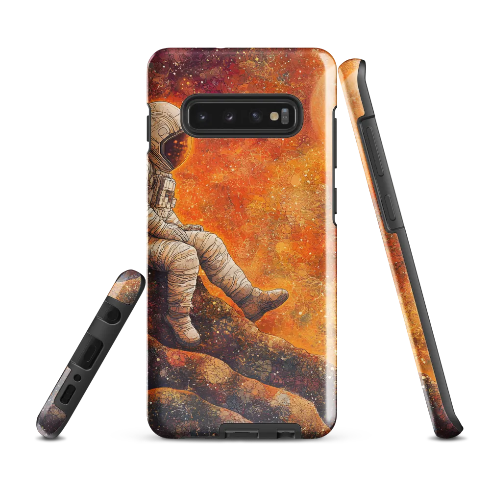 A Cosmic Solitude | Phone Case |  S10 Plus | Tough Case | Glossy