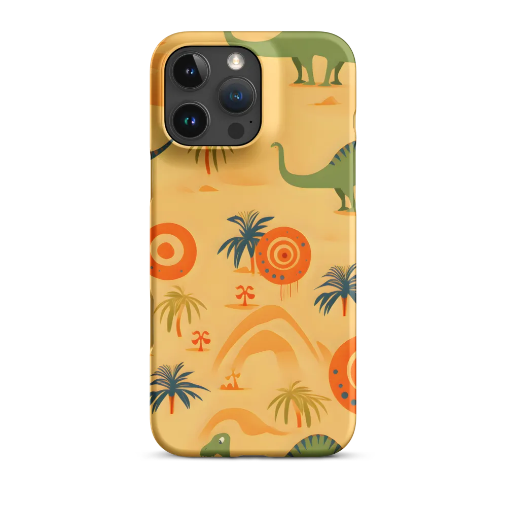 Prehistoric Playtime | Phone Case |  16 Pro Max | Snap Case | Matte