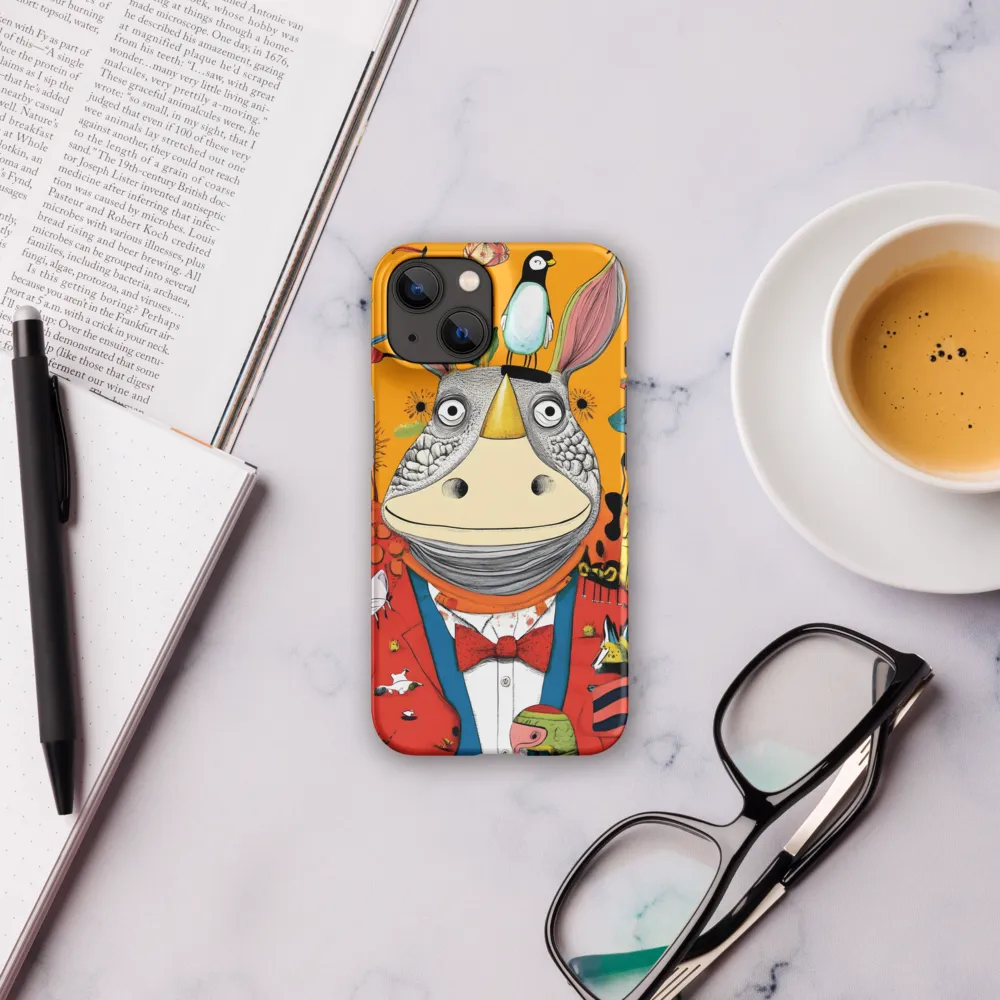 Whimsical Rhinoceros: A Playful Encounter