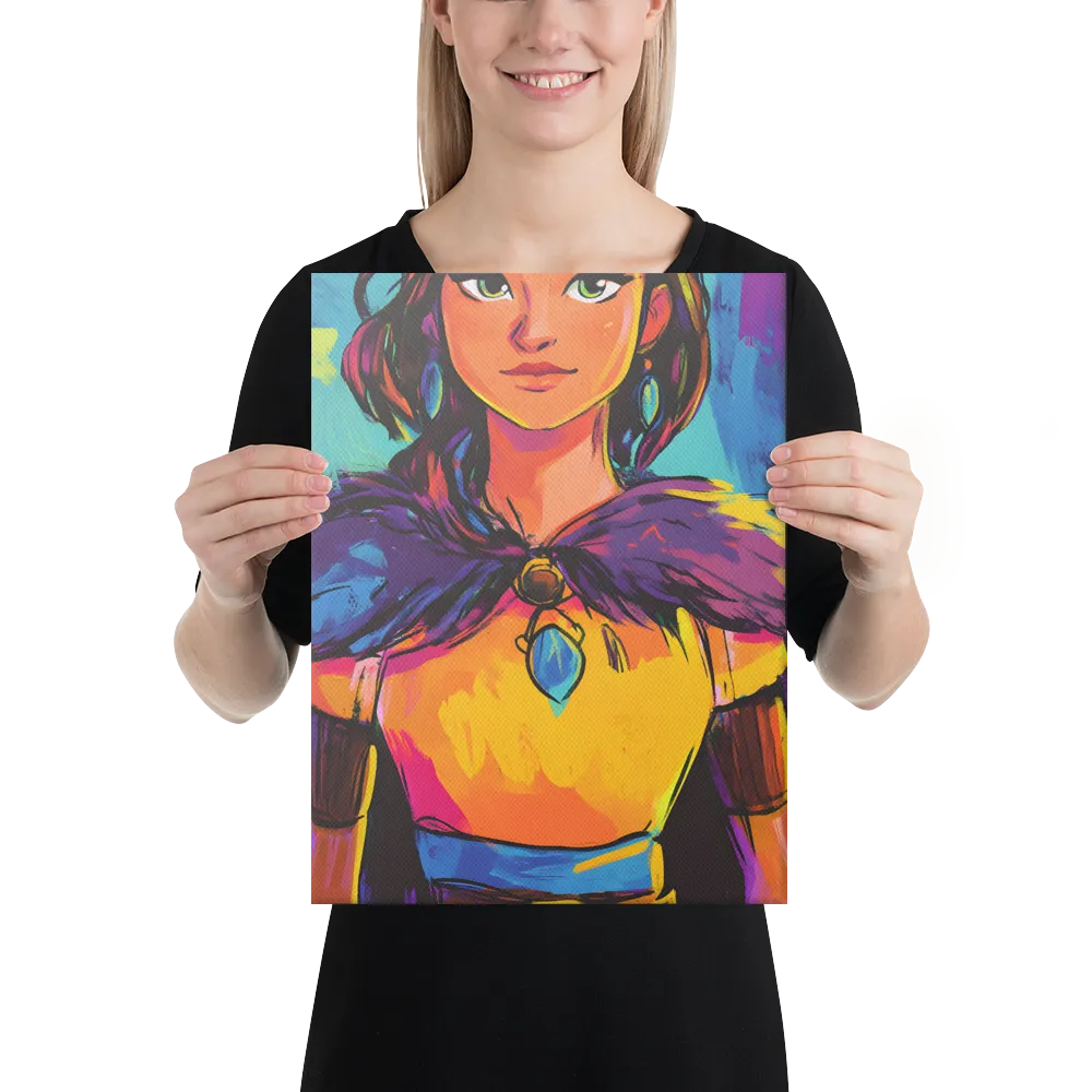 Guardian of Colors | Canvas | 12″×16″
