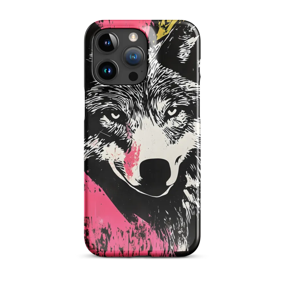 Intense Gaze of the Wolf