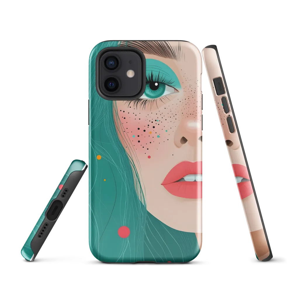 A Playful Portrait: Turquoise Temptation
