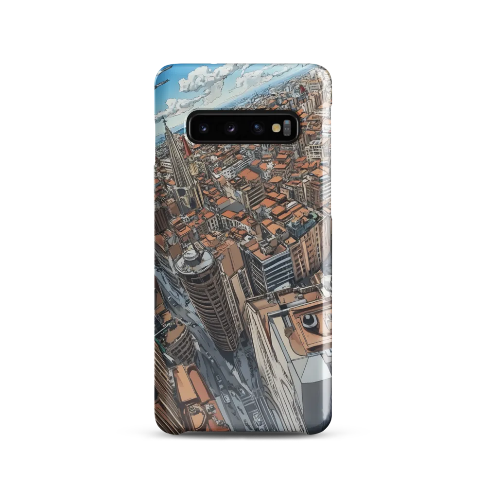 Aerial Symphony of Urban Life