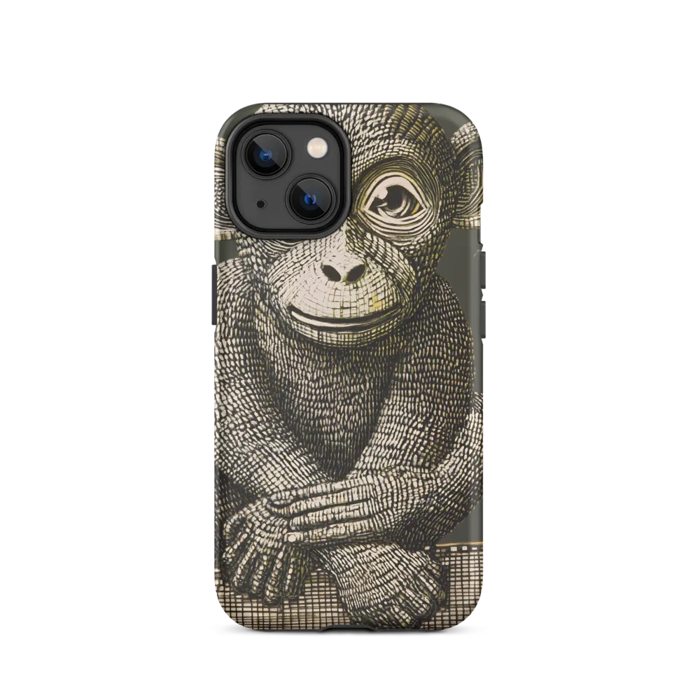 Intricate Primate Portrait