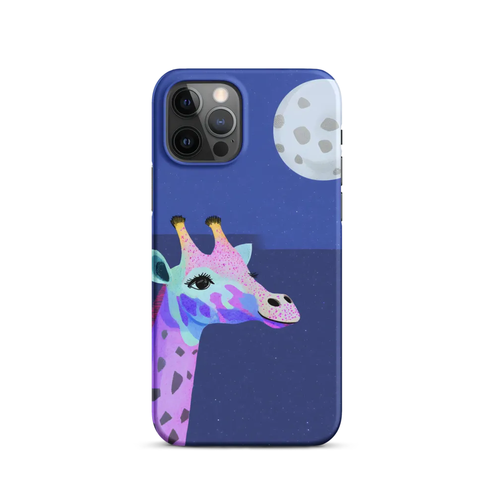 Whimsical Giraffe Under the Stars