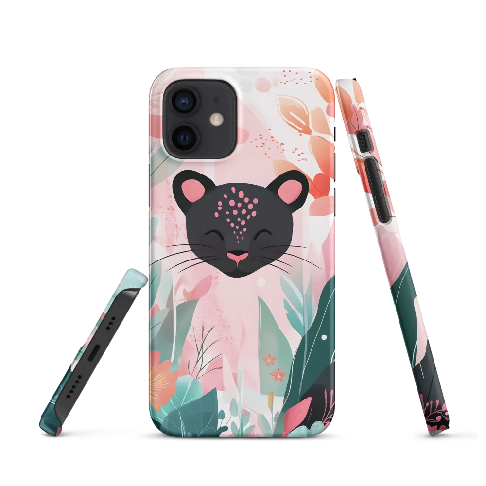 Whimsical Panther in Bloom
