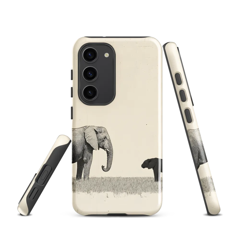 Contrasting Companions | Phone Case |  S23 | Tough Case | Glossy