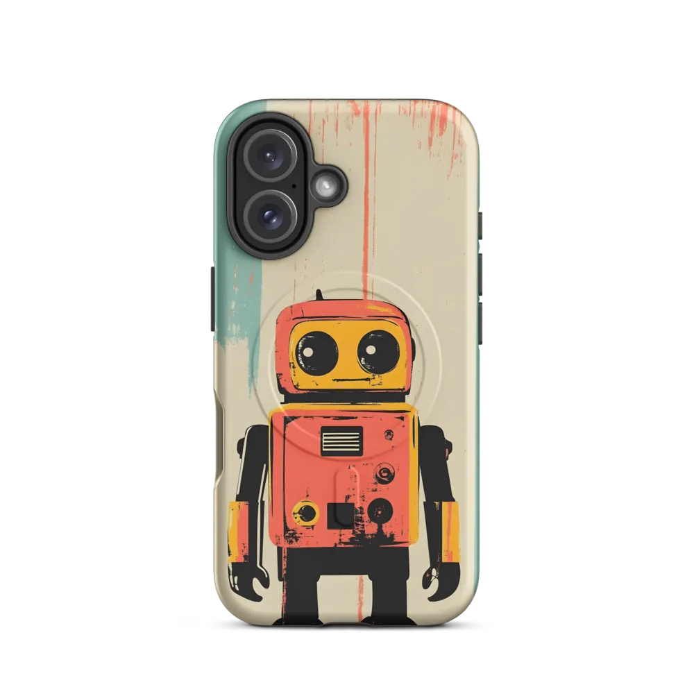 Retro Robot Charm