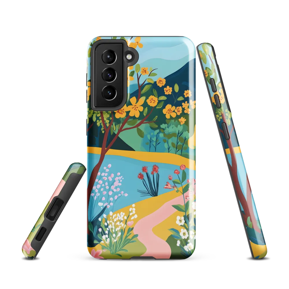 Blossoms by the Tranquil Waters