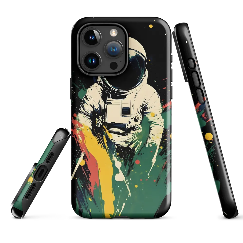 Cosmic Splash: The Astronaut's Journey