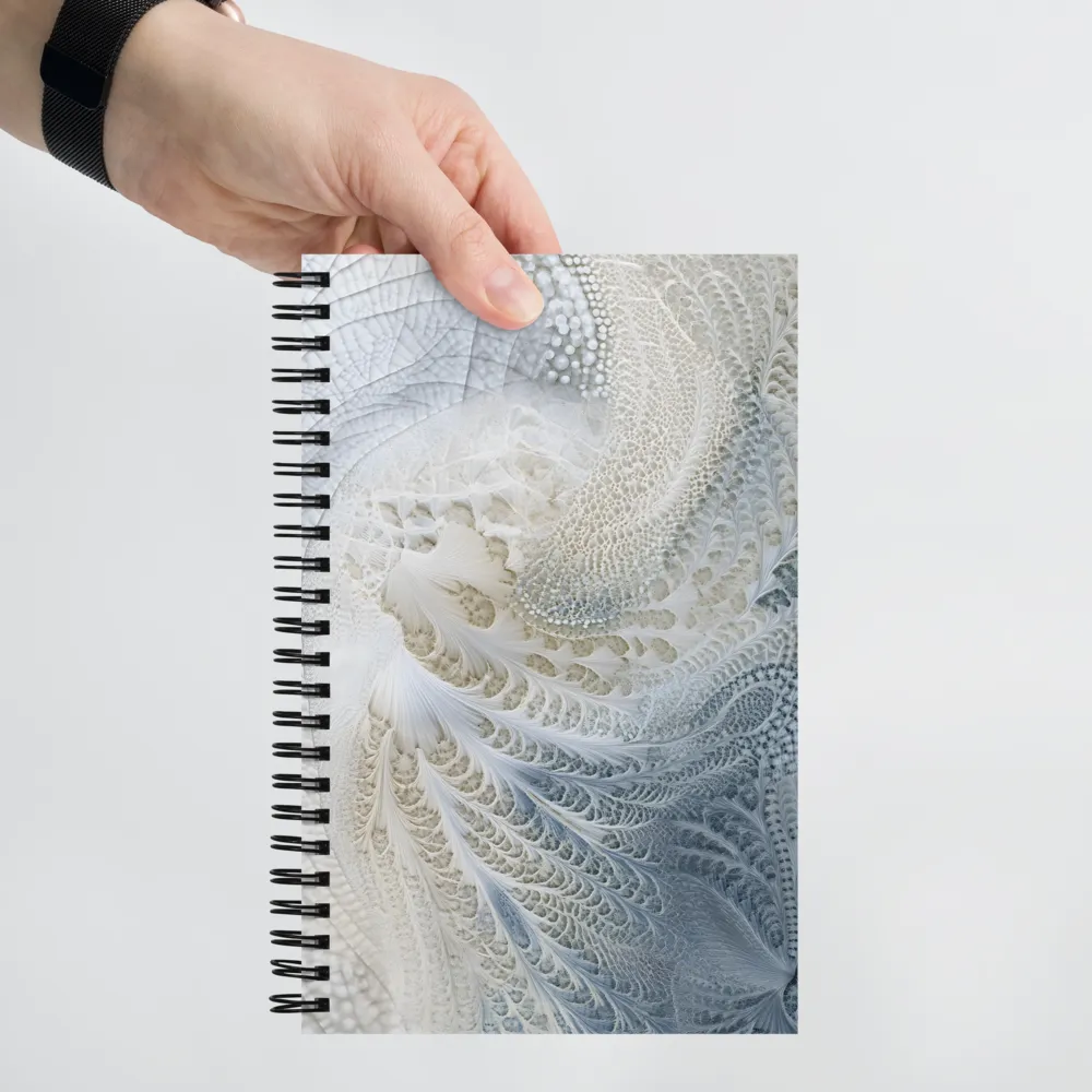 Ethereal Fractal Symphony | Spiral Notebook