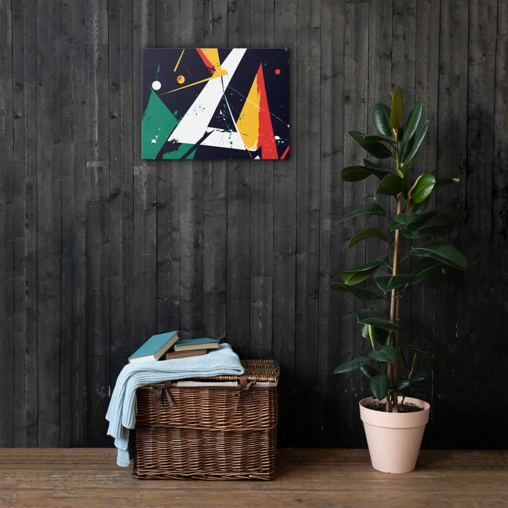 Dynamic Geometries | Thin Canvas | 18″×24″