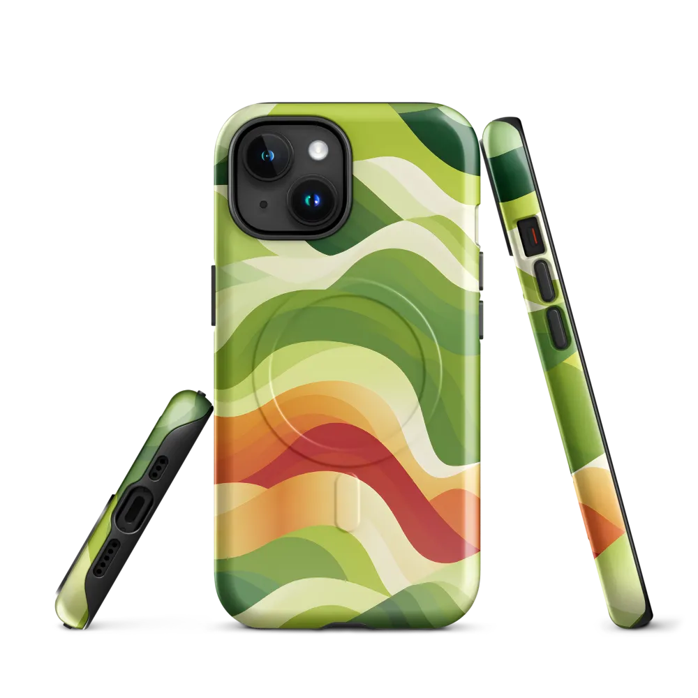 Waves of Nature | Phone Case |  15 | MagSafe® Tough Case | Glossy