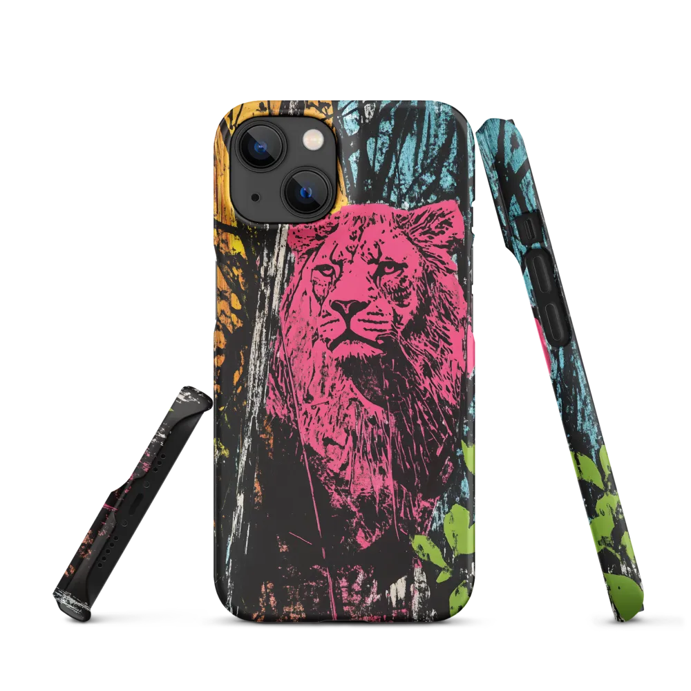 Fierce Vibrance: The Pink Lion