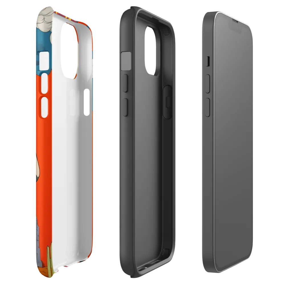 Eruption of Power | Phone Case |  14 Plus | Tough Case | Matte