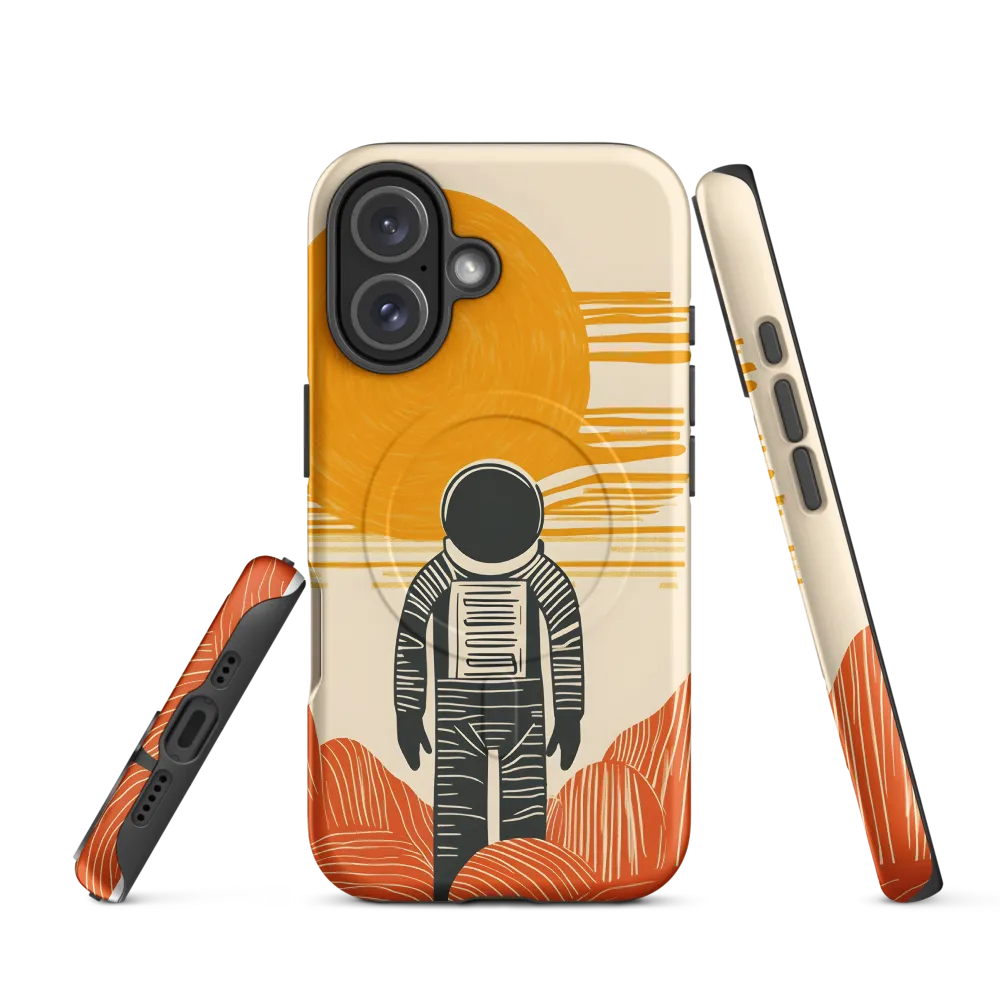 Contemplation on a Distant World | Phone Case |  16 | MagSafe® Tough Case | Matte