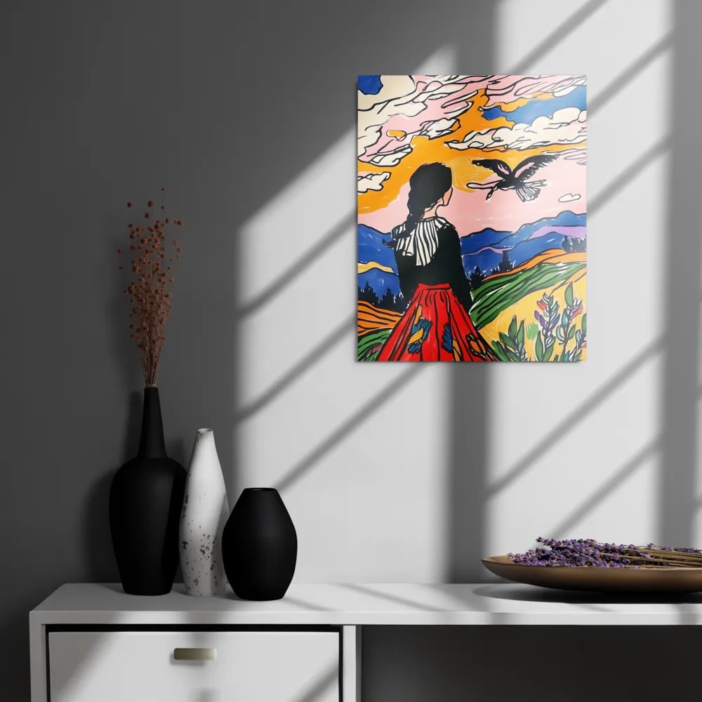 A Journey into Freedom | Metal Print | 16″×20″