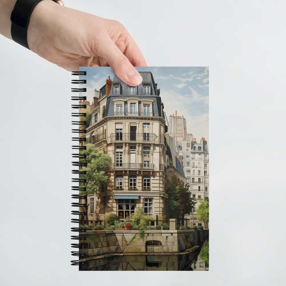 Reflections of Paris | Spiral Notebook