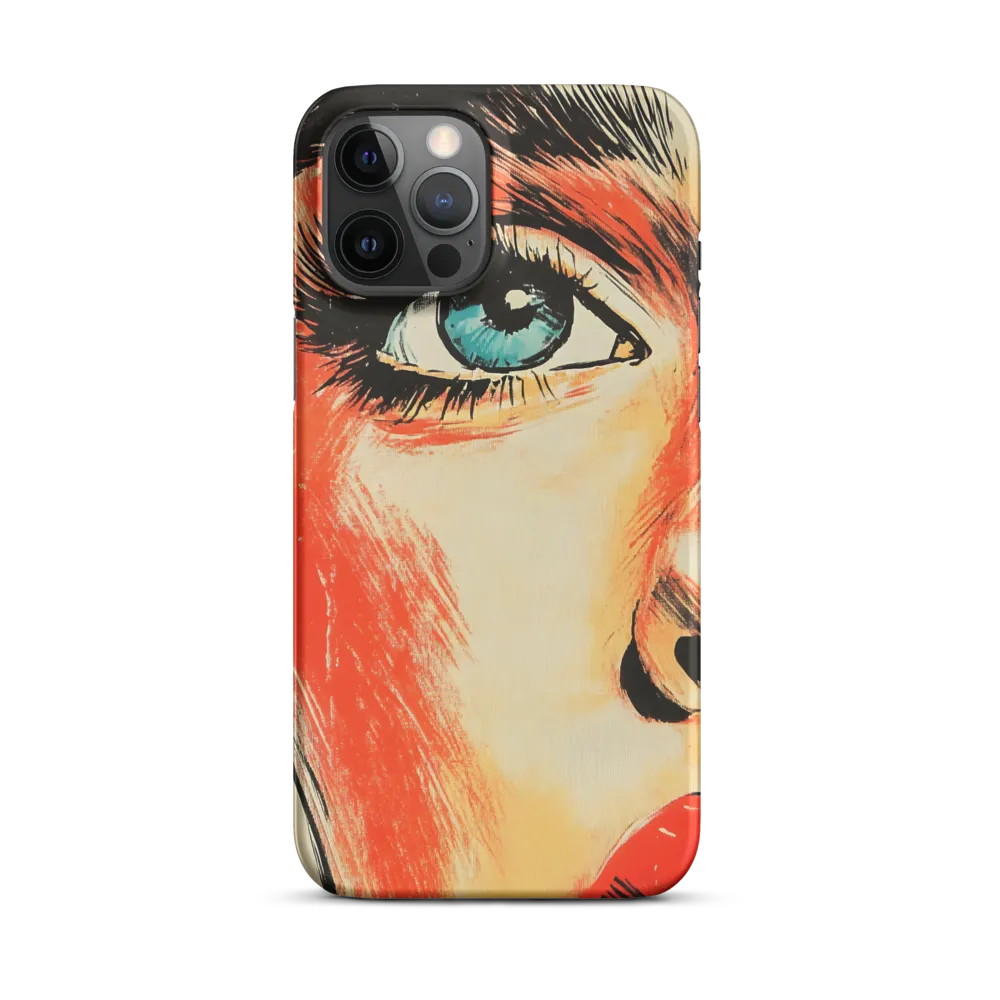 Intense Gaze: A Pop Art Portrait