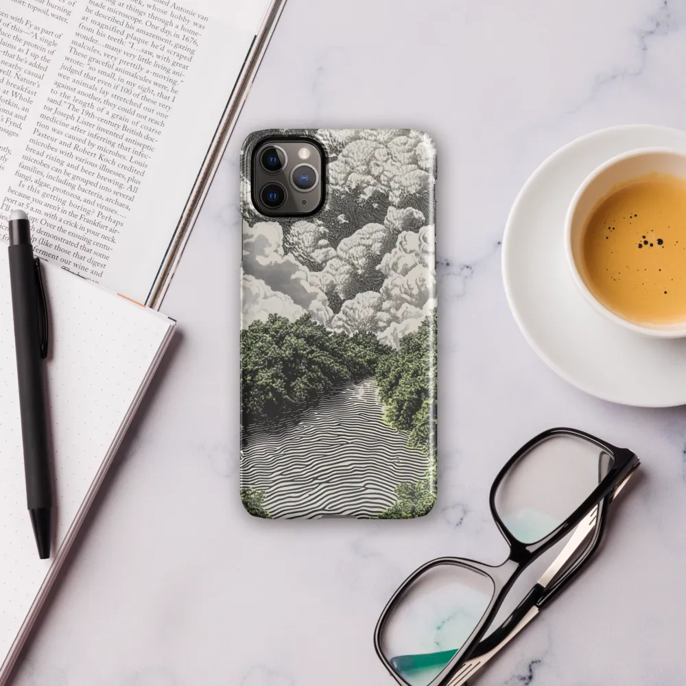 Waves of Serenity | Phone Case |  11 Pro Max | Snap Case | Glossy