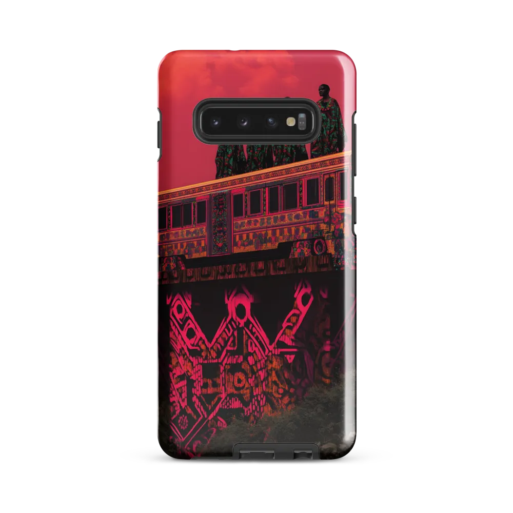 Elevated Dreams: A Surreal Journey | Phone Case |  S10 Plus | Tough Case | Glossy