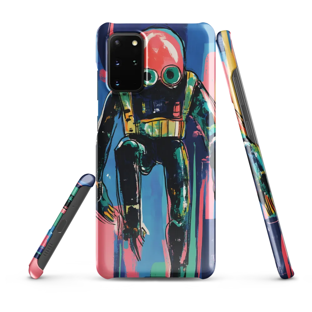 Diver in Vibrant Motion