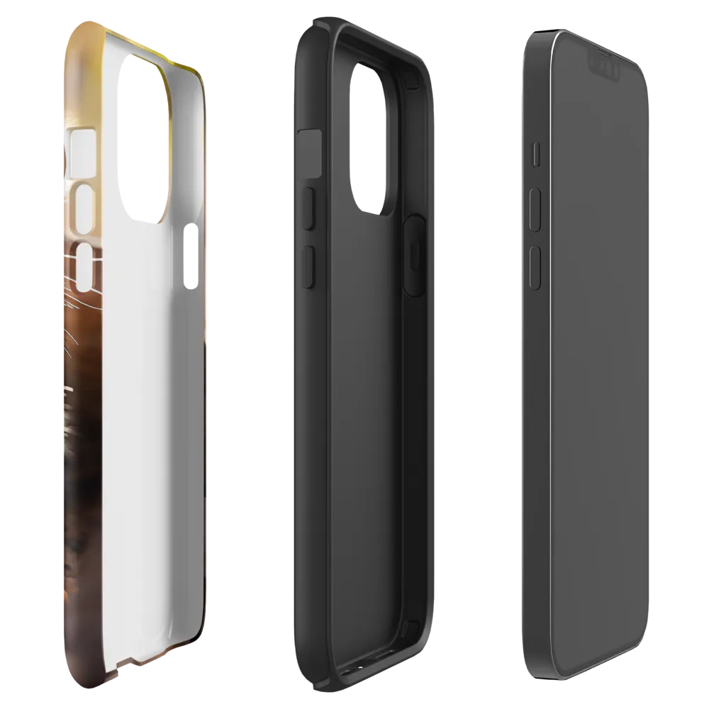 Gentle Whispers of Nature: The Chinchilla | Phone Case |  13 Pro Max | Tough Case | Matte