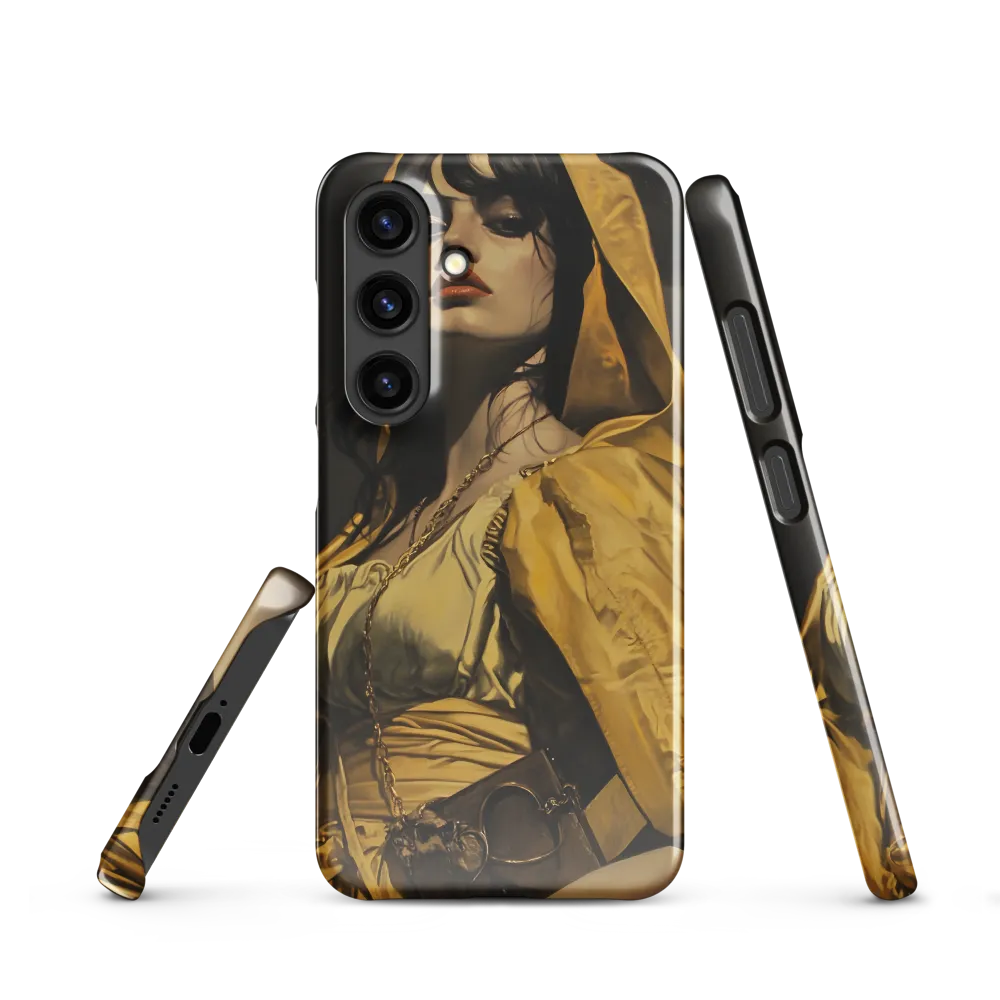 Veiled Confidence | Phone Case |  S24 | Snap Case | Glossy
