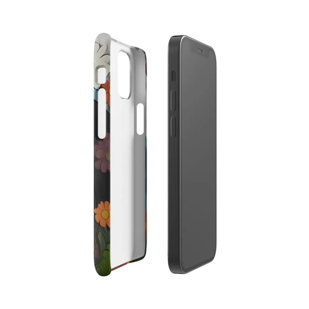 Curiosity in Bloom | Phone Case |  12 Mini | Snap Case | Matte